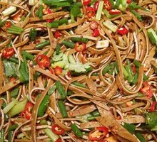 Spiced Tofu Cubes Salad