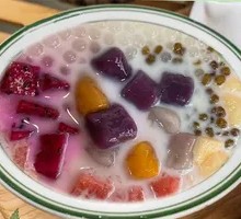 Fruit Milk Sago Dessert