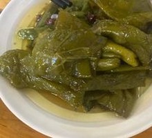 Braised Green Pepper with Tiger Stripes