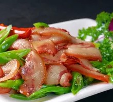 Sliced Pork with Small Chili