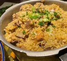 Pressure-Cooked Millet and Pork Ribs