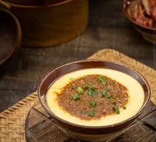 Steamed Egg with Minced Pork
