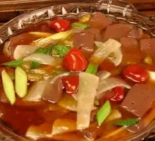 Sour Cabbage Duck Blood