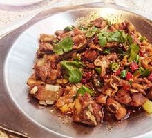 Spicy Pork Intestines Stir-fry