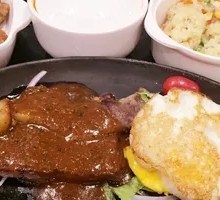 Iron Plate Steak Rice