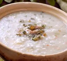 Century Egg and Pork Porridge