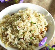 Potato and Pork Fried Rice