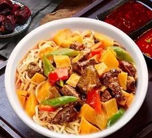 Beef and Potato Noodles