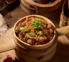 Steamed Beef with Rice Flour