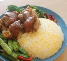 Pork Trotter and Chicken Cutlet