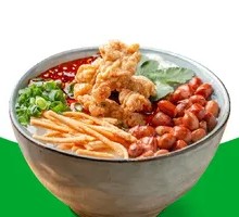 Crispy Pork and Tofu Brain