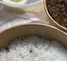 Preserved Vegetable Braised Pork Rice