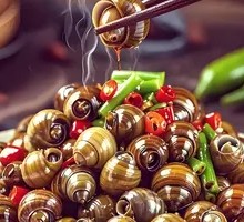 Spicy Snail Stir-fry