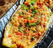 Garlic Fried Eggplant