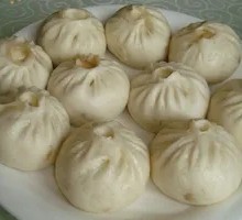 Fresh Mushroom and Pork Buns
