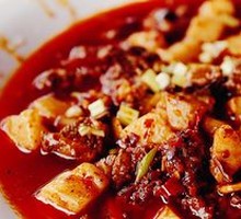 Braised Beef Shank with Rice Noodles