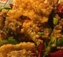 Crispy Rice with Beef