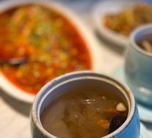 Bitter and Sweet Almond Stewed Pear