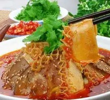 Spicy Beef and Ox Tripe Slices