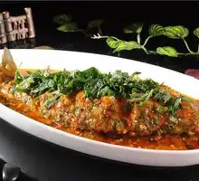 Braised Carp with Agastache