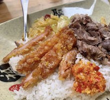 Pork Shank and Chicken Cutlet