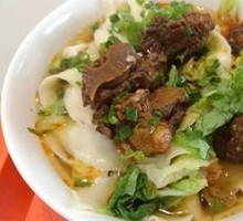 Pork Rib Knife-Sliced Noodles