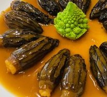 Scallion-braised Morel Mushroom