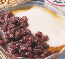 Red Bean Tofu Pudding