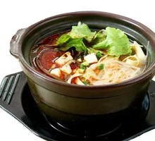Pickled Pepper Chicken Offal Hot Pot Rice Noodles