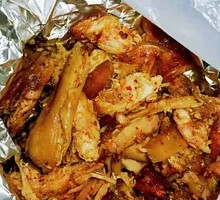 Spicy Pickled Pepper Torn Roast Rabbit