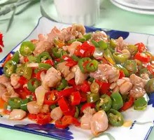 Pickled Pepper Rabbit Cubes