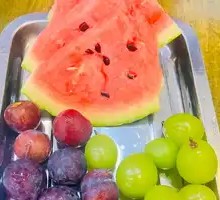 Vegetable and Fruit Snack Buffet