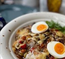 黑椒牛肉芝士焗饭