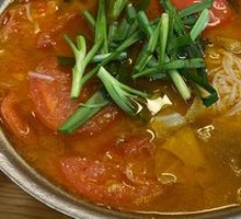 Tomato Cream Noodle Soup