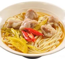 Sour Cabbage Pork Trotter Noodles