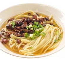 Clear Soup Panda Bamboo Pork Noodles