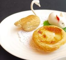 Salmon Egg Tart with Japanese Flavor