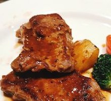 Steak with Pasta