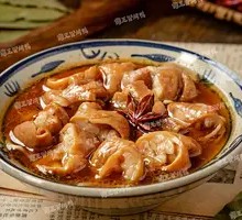Braised Pork Intestines with Spicy Flavor