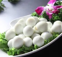 Clear-Color Quail Eggs