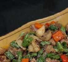 Spicy Pork Intestines Stir-fry