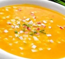 Crab Roe Tofu Pudding