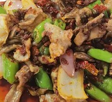 Spicy Pig Intestine Stir-fry