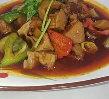 Smoked Bamboo Shoot and Beef Brisket