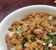 Crispy Pork with Tofu Pudding