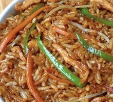 青椒肉丝炒饭