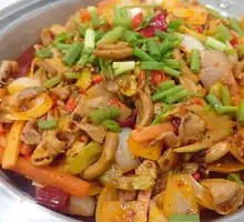 Chicken Offal Hot Pot