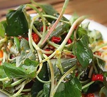 Cold-mixed Houttuynia herb