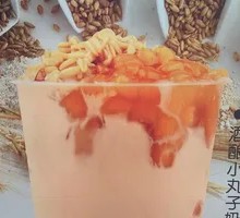Sweet Rice Ball Milk Tea
