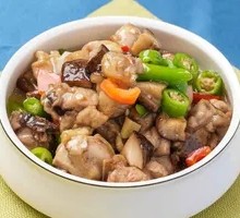 Braised Chicken with Mushrooms
